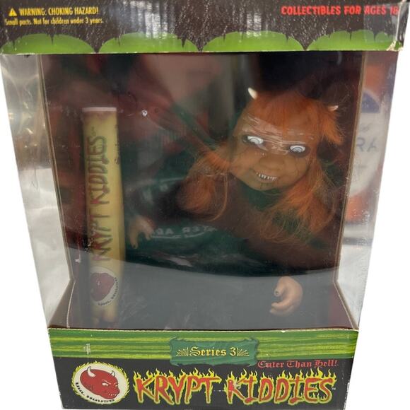 Krypt Kiddies Series 3 Tabby Horror Doll Cuter Than Hell Rare - Picture 6 of 11